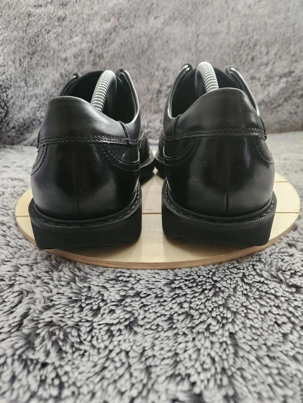 Mephisto Goodyear Welt Black Leather Bicycle Toe Casual Shoes Men's Size 8.5